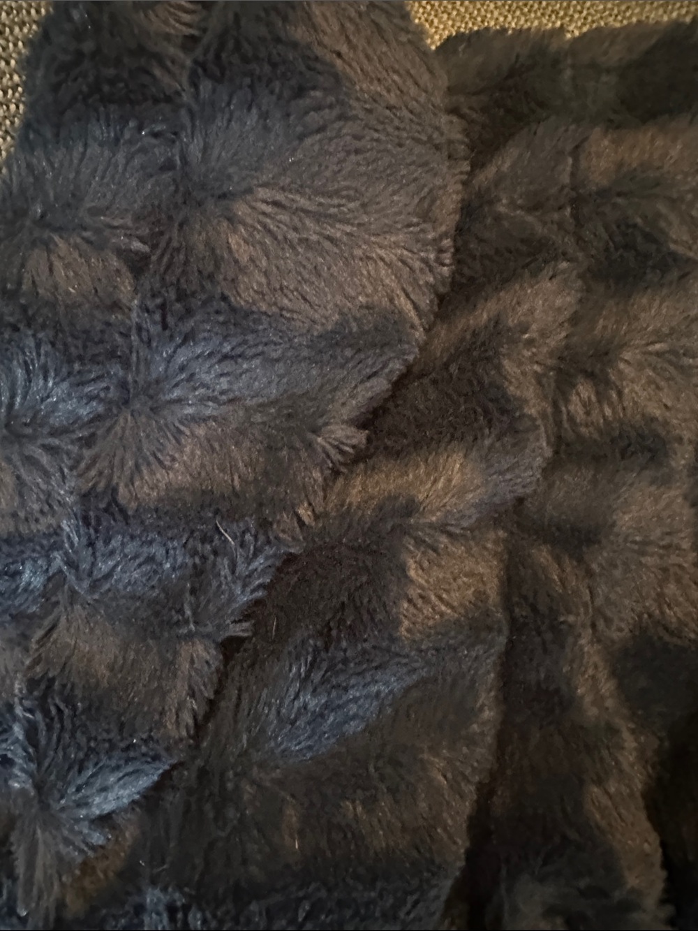 Plush Faux Fur Throw Blanket